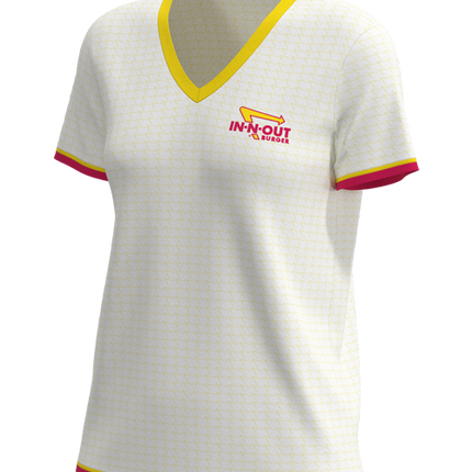 Women's U-B-U Short Sleeve Deep V-Neck - 4-Way Tapered Fit