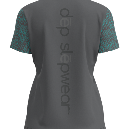 Women's Dash Short Sleeve V-Neck - Micropin