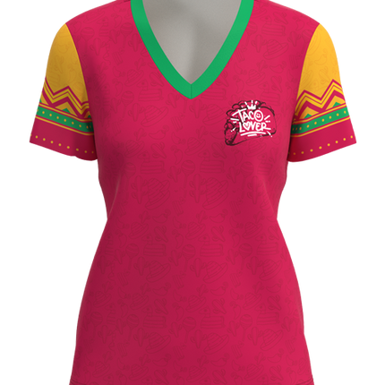 Women's Dash Short Sleeve V-Neck - Micropin