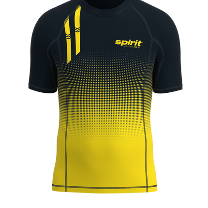 Men's Squeeze Short Sleeve Compression Crew Neck