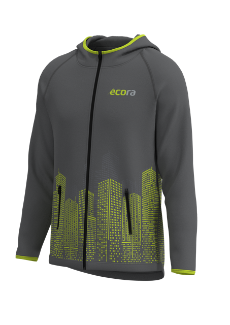 Men's Windy Woven Jacket W/ Hood - Flex 4 Lw Mesh Lined