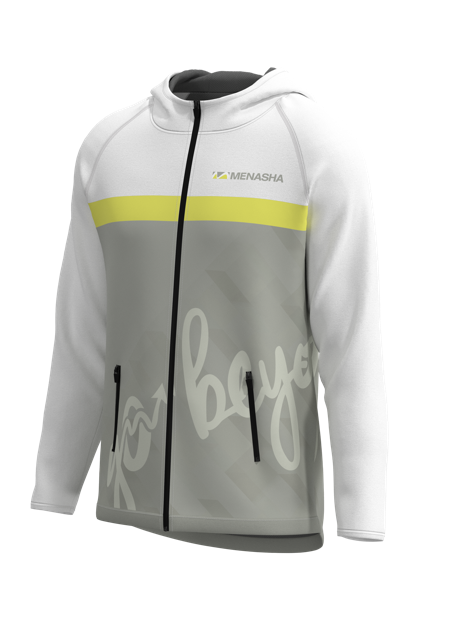 Men's Windy Woven Jacket W/ Hood - Flex 4 Lw Mesh Lined