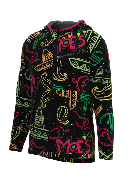 Men's Windy Woven Jacket W/ Hood - Flex 4 Lw Mesh Lined