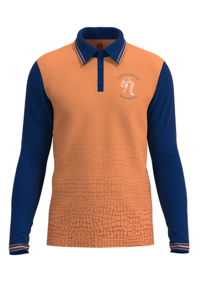 Men's All Day Long Sleeve Stretch Polo