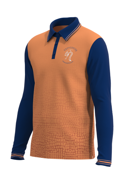 All Day Long Sleeve Stretch Polo Men's