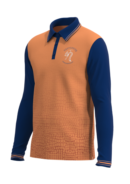 Men's All Day Long Sleeve Stretch Polo