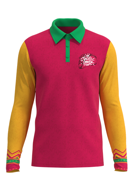 All Day Long Sleeve Stretch Polo Men's