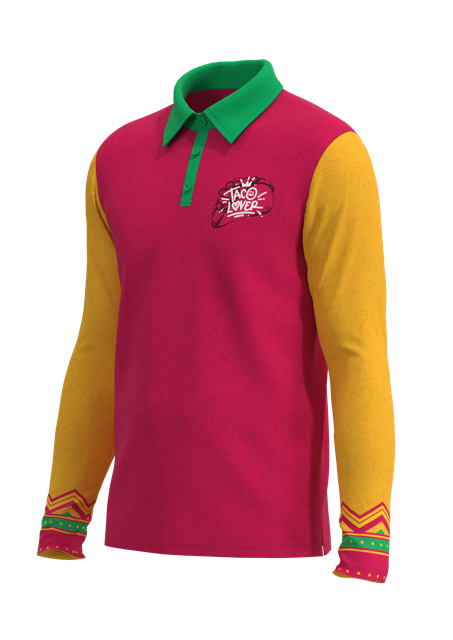All Day Long Sleeve Stretch Polo Men's