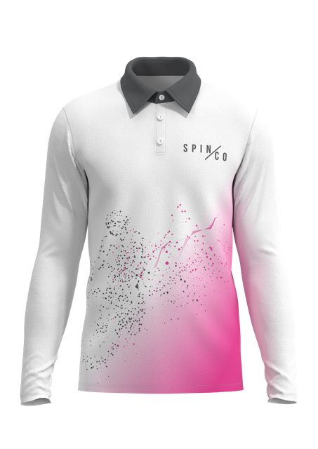 All Day Long Sleeve Stretch Polo Men's