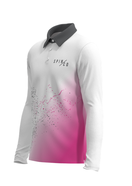 All Day Long Sleeve Stretch Polo Men's