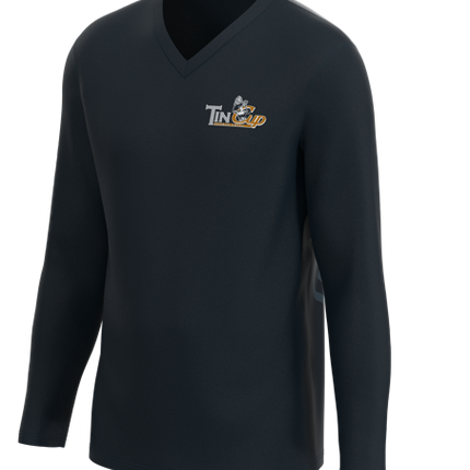 Men's Dash Long Sleeve V-Neck - Micropin