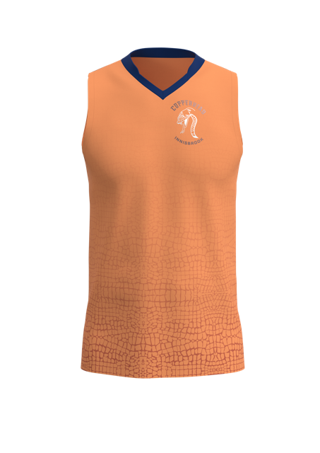 Men's Premium Sleeveless Modified Crew Neck