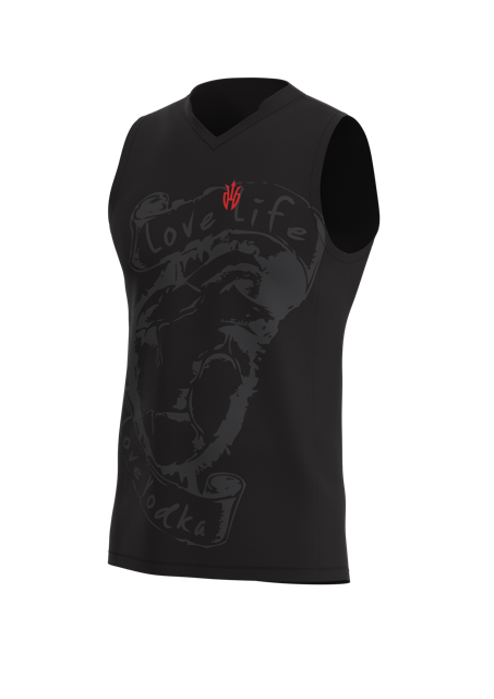 Men's Premium Sleeveless Modified Crew Neck