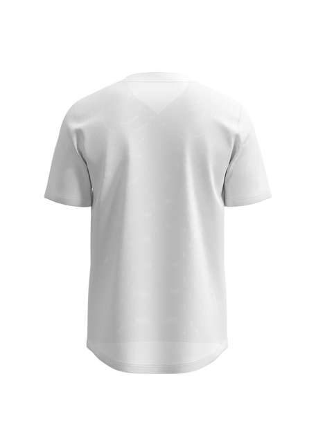 Men's Classic Full Button Short Sleeve Baseball Jersey