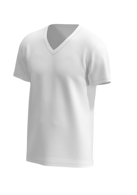 Men's League V-Neck Short Sleeve Baseball Jersey