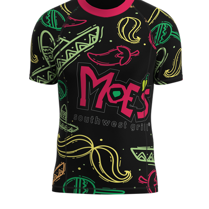 Men's Squeeze Short Sleeve Compression Crew Neck