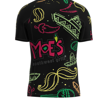 Men's Squeeze Short Sleeve Compression Crew Neck