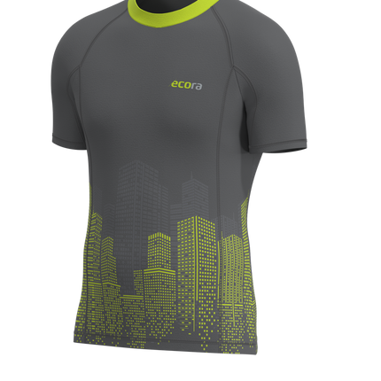 Men's Squeeze Short Sleeve Compression Crew Neck