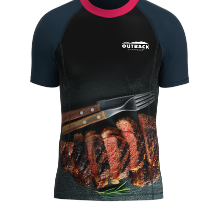 Men's Squeeze Short Sleeve Compression Crew Neck