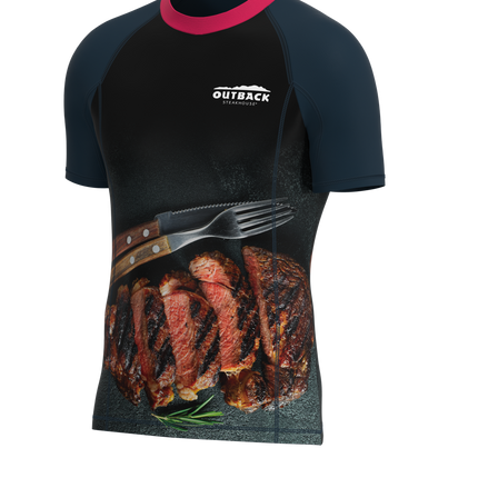Men's Squeeze Short Sleeve Compression Crew Neck