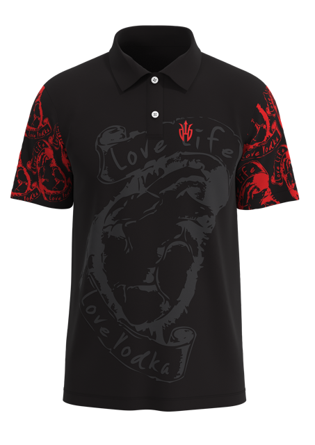 All Day Short Sleeve Stretch Polo Men's