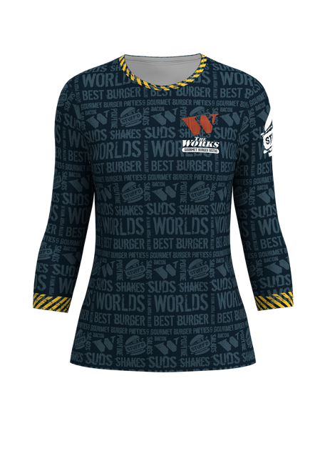 Women's U-B-U 3/4 Sleeve Tapered Fit - Crew Neck