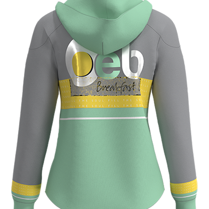 Women's Sport Pullover Lace Hoodie - Dna Stretch