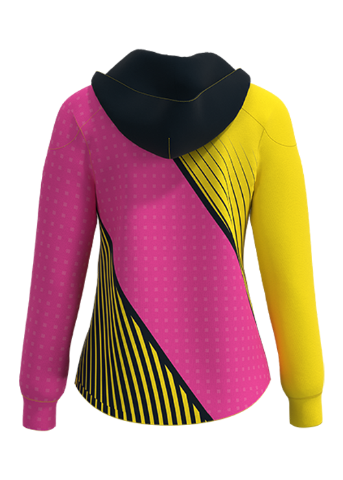 Women's Sport Pullover Lace Hoodie - Fleece