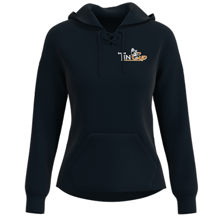 Women's Sport Pullover Lace Hoodie - Fleece