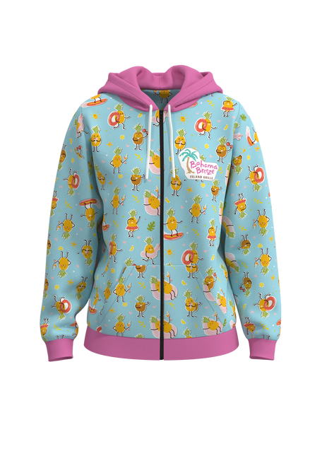 Deuce Full Zip Hoodie - Fleece Women's