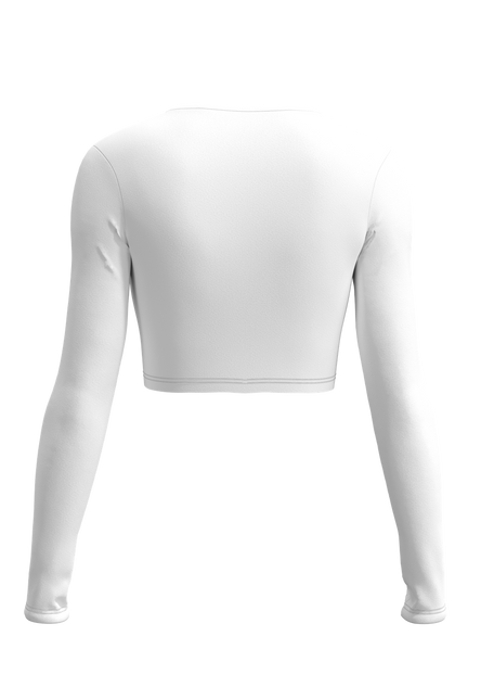 Women's U-B-U After Party Long Sleeve Scoop Neck Crop