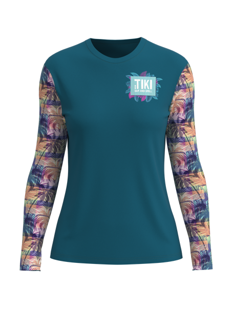 Women's Dash Long Sleeve Crew Neck  - Micropin