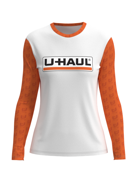 Women's Dash Long Sleeve Crew Neck  - Micropin