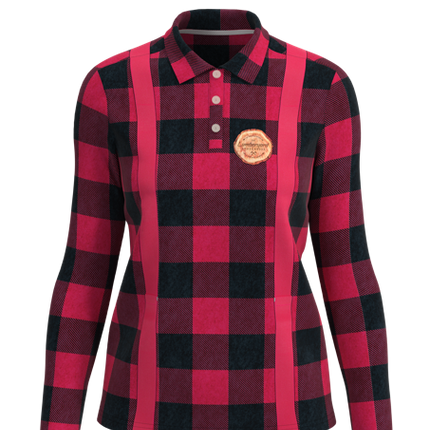 All Day Long Sleeve Stretch Polo Women's
