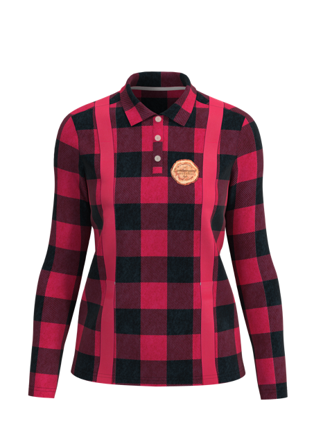 All Day Long Sleeve Stretch Polo Women's