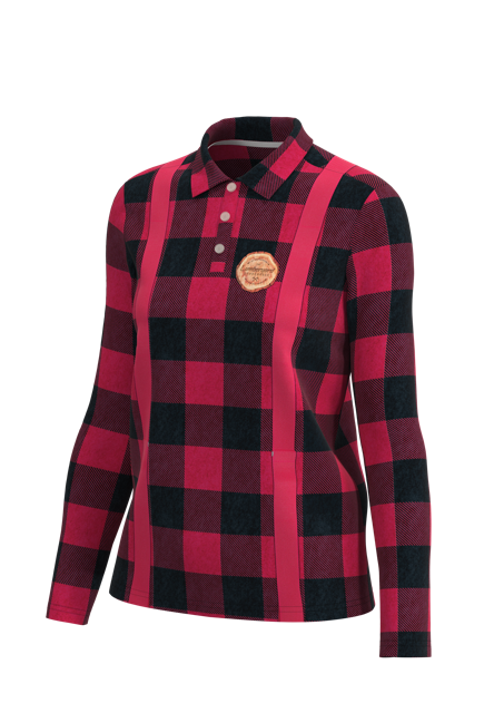 All Day Long Sleeve Stretch Polo Women's