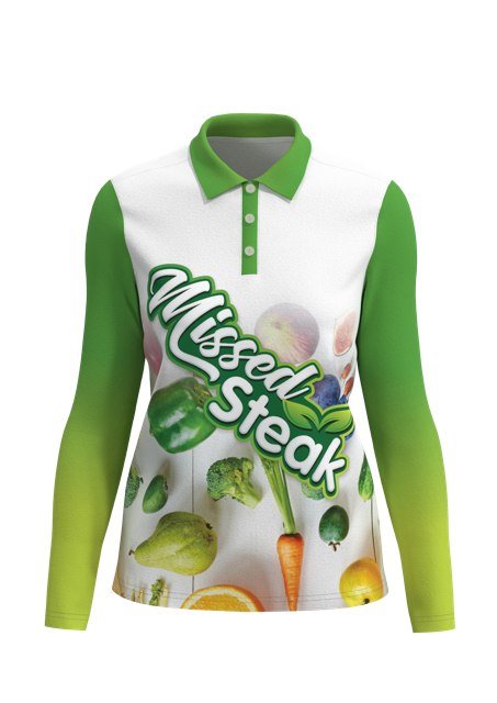 All Day Long Sleeve Stretch Polo Women's