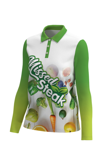 All Day Long Sleeve Stretch Polo Women's