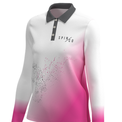 All Day Long Sleeve Stretch Polo Women's