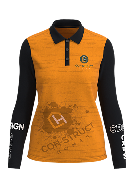 All Day Long Sleeve Stretch Polo Women's