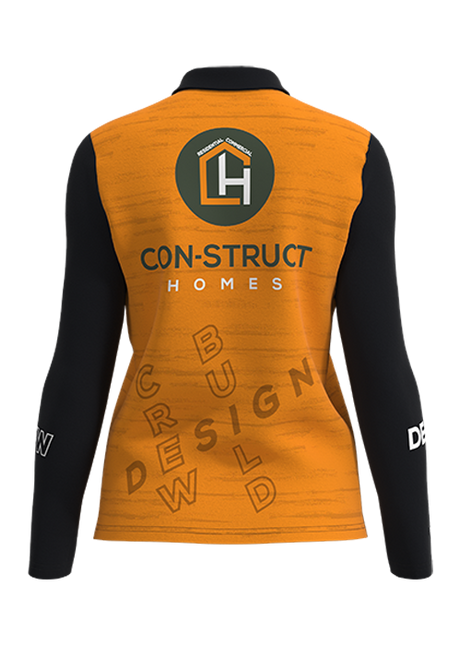 All Day Long Sleeve Stretch Polo Women's