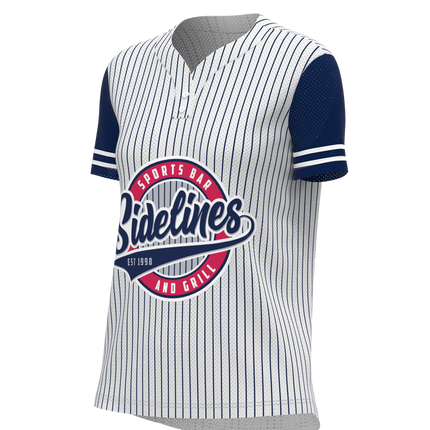 Women's Classic 2 Button Short Sleeve Softball Jersey