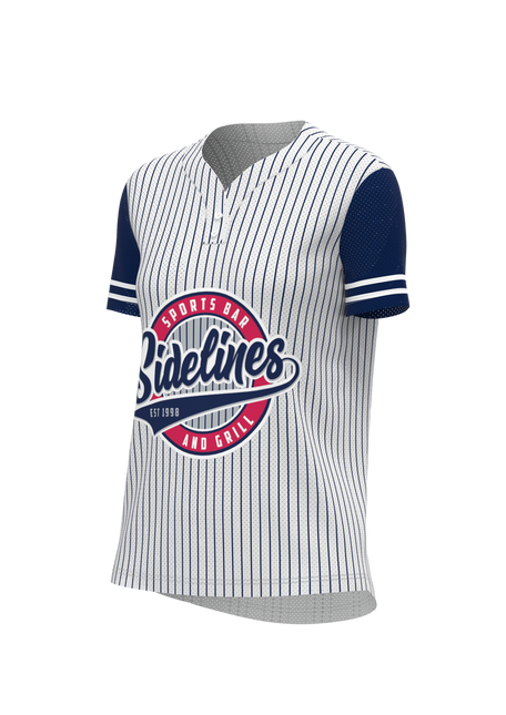 Women's Classic 2 Button Short Sleeve Softball Jersey