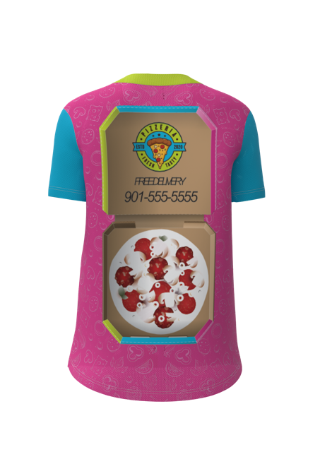 Women's Classic "Faux" Full Button Short Sleeve Softball Jersey