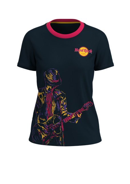 Women's Dash Short Sleeve Crew Neck - Micropin