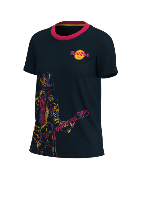 Women's All Day Short Sleeve Crew Neck -4-Way Standard Fit