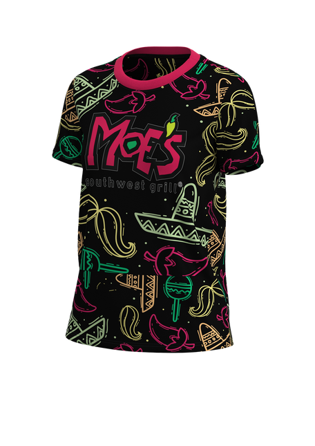 Women's Dash Short Sleeve Crew Neck - Micropin