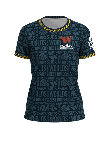 Women's All Day Short Sleeve Crew Neck -4-Way Standard Fit