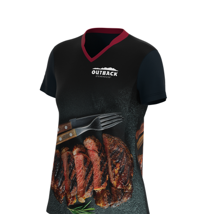 Women's Premium Short Sleeve Modified Crew Neck