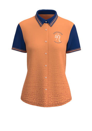 Women's Elite Full Button Short Sleeve Dress Shirt - 4-Way Tapered Fit